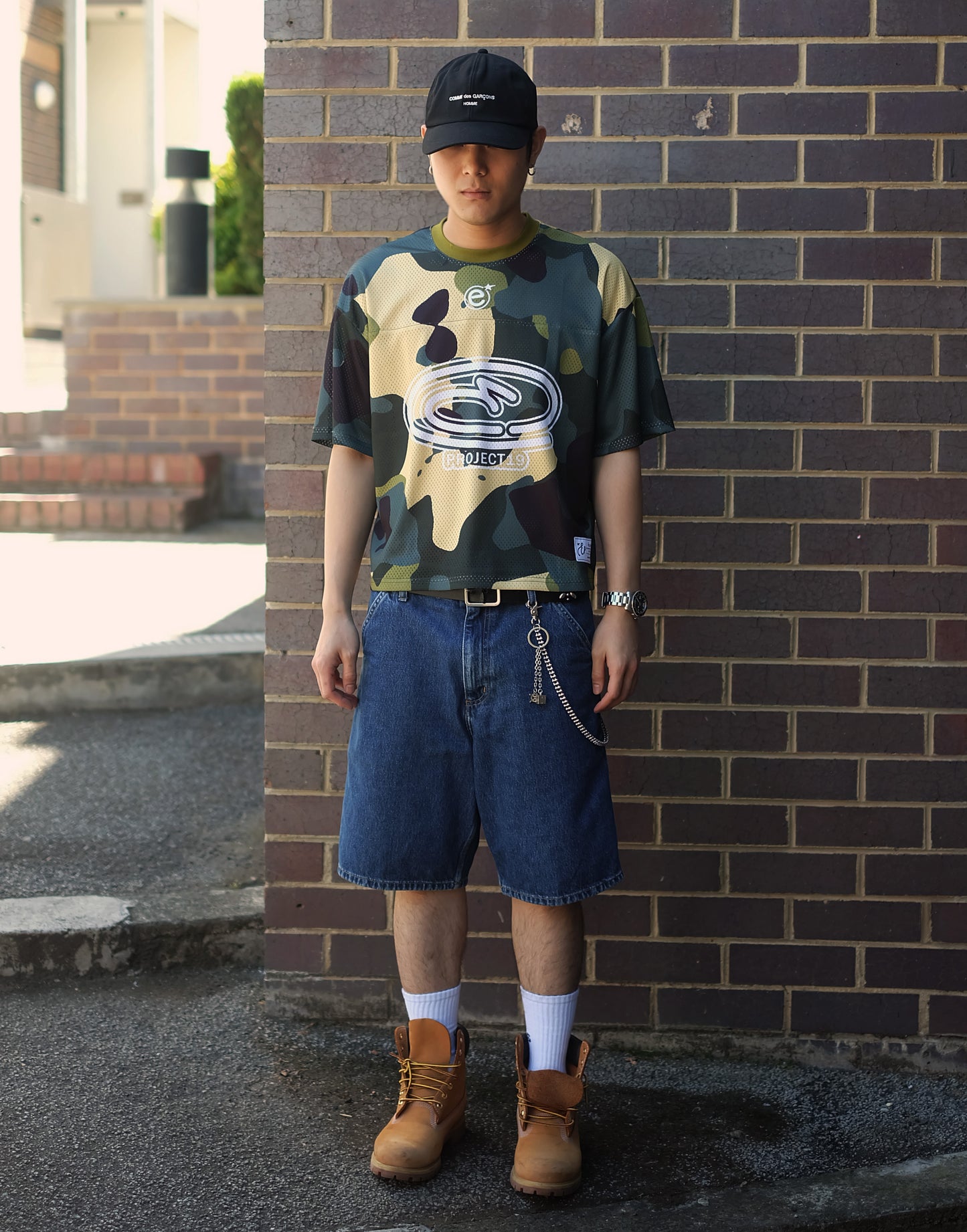 MESH JERSEY - Camo