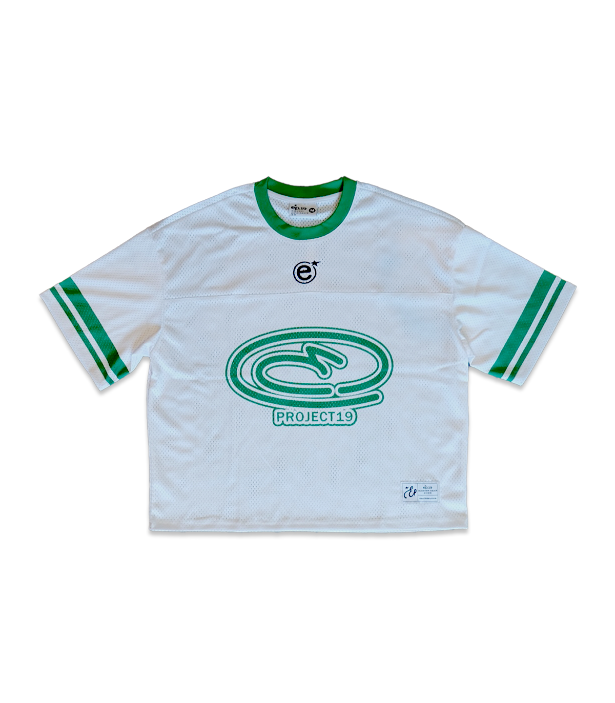 MESH JERSEY - White/Green