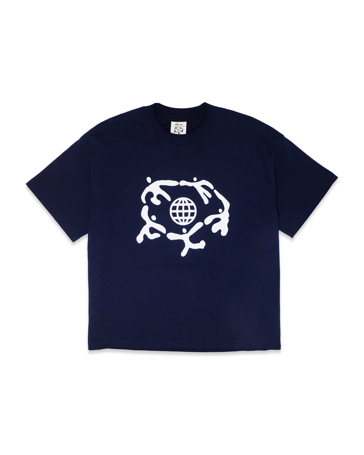 EARTH IS US TEE - Navy