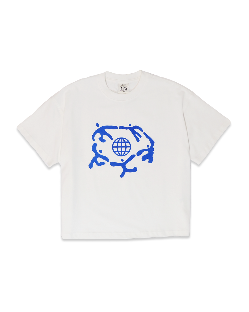 EARTH IS US TEE - White