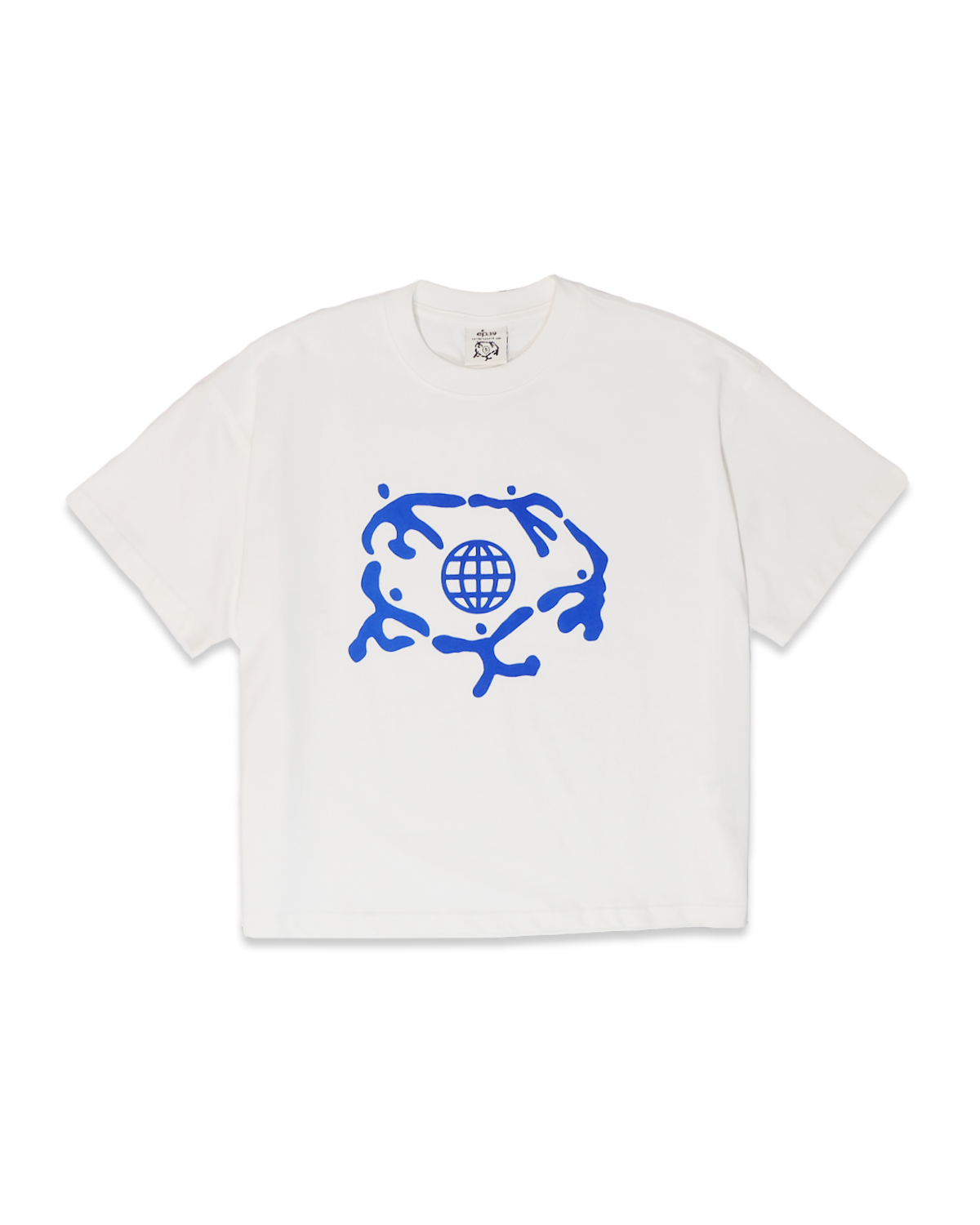 EARTH IS US TEE - White