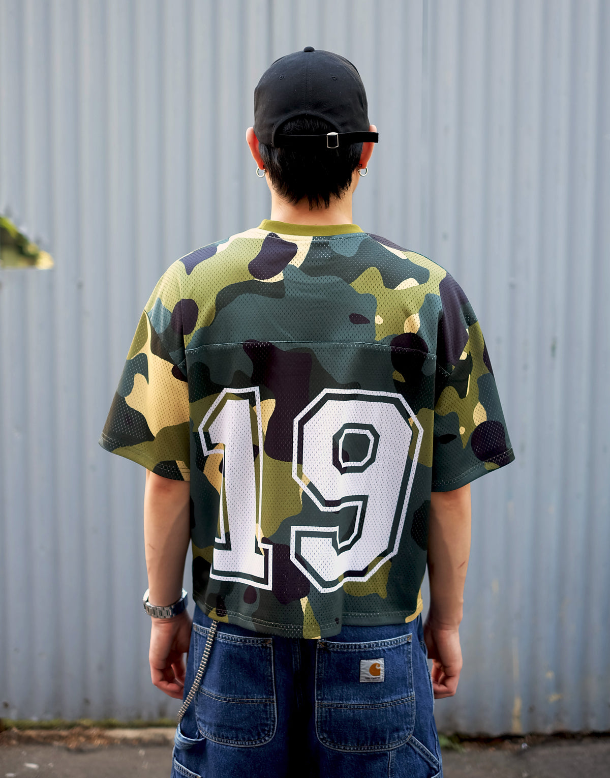 MESH JERSEY - Camo