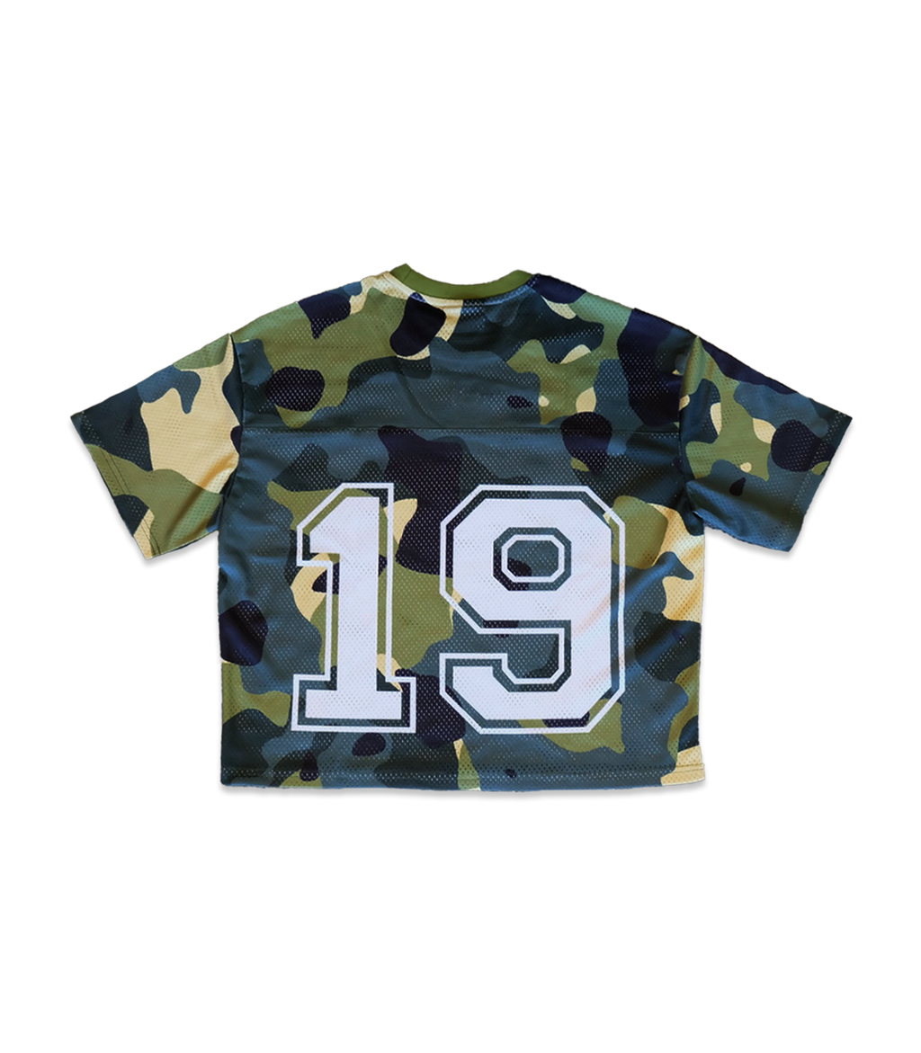 MESH JERSEY - Camo