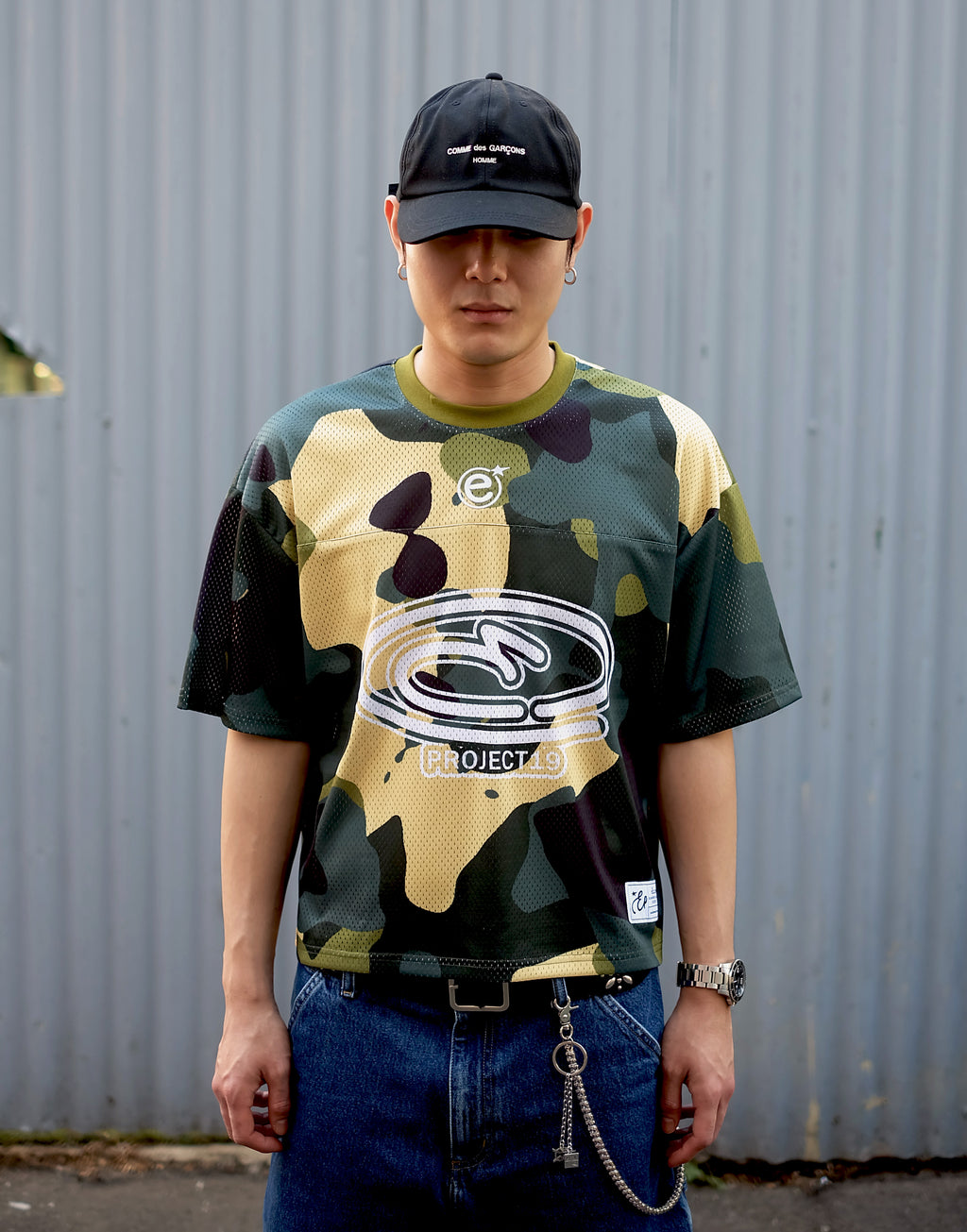 MESH JERSEY - Camo