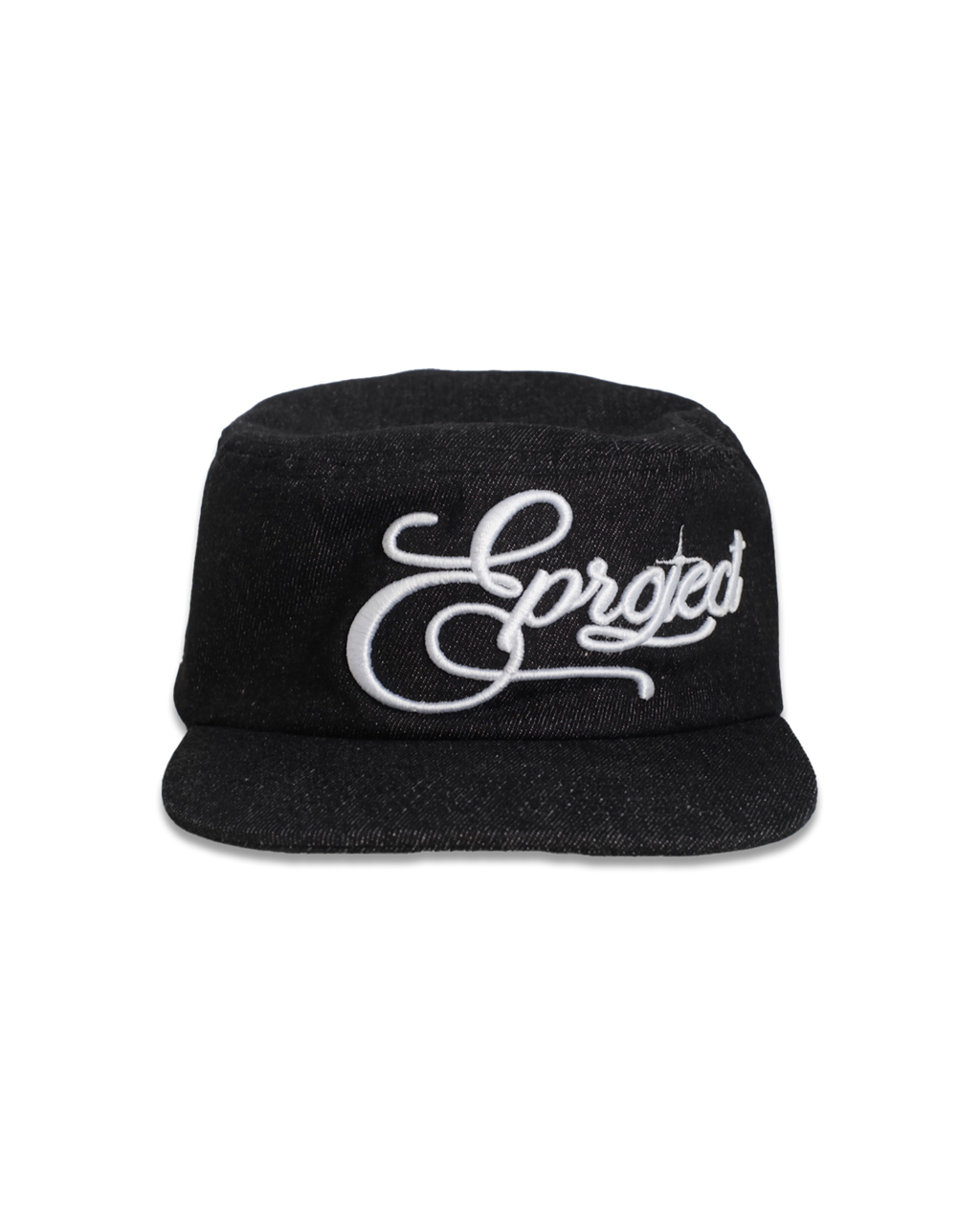 EPROJECT PILLBOX HAT - Denim (black)