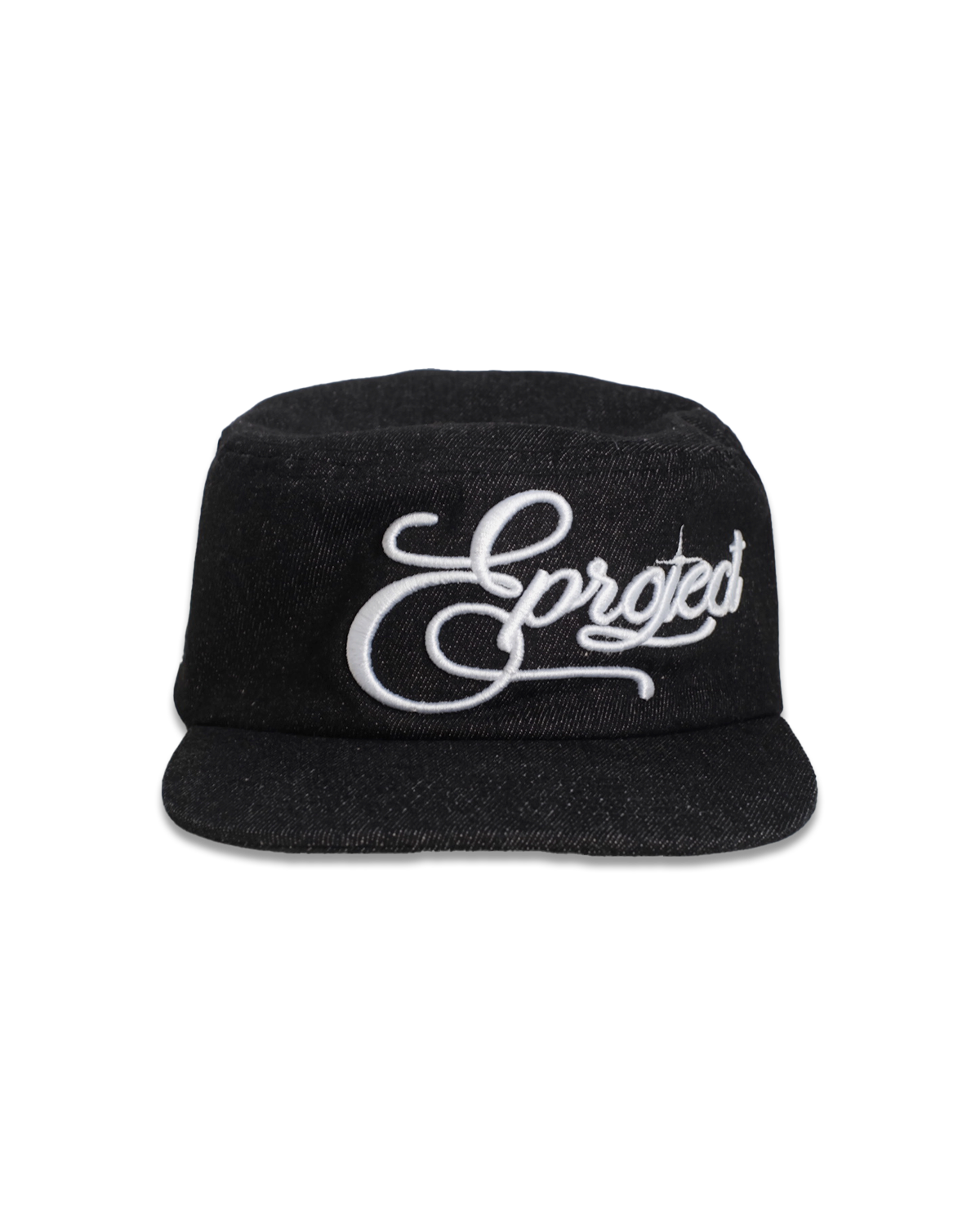 Eproject pillbox hat - Denim (black)
