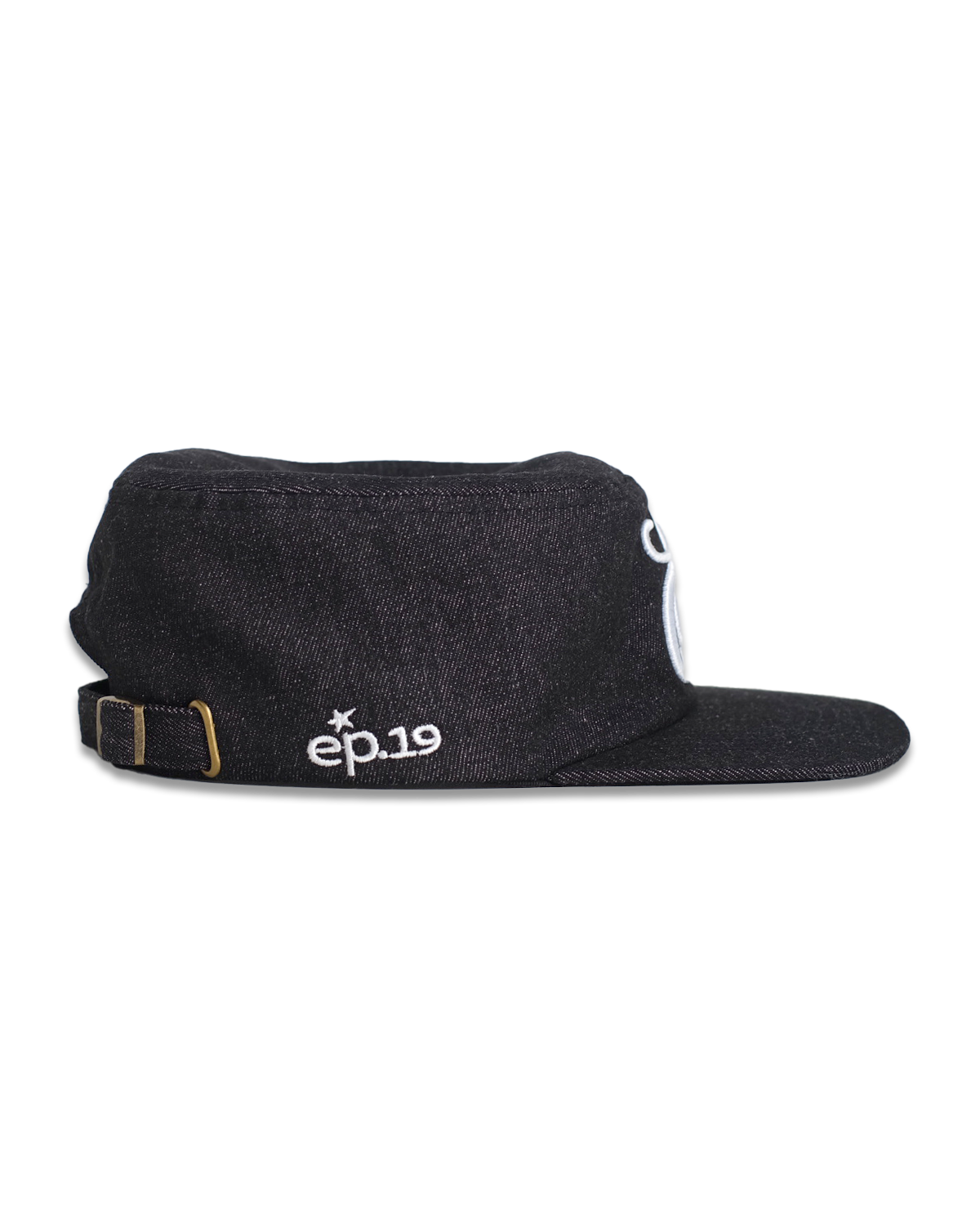 Eproject pillbox hat - Denim (black)