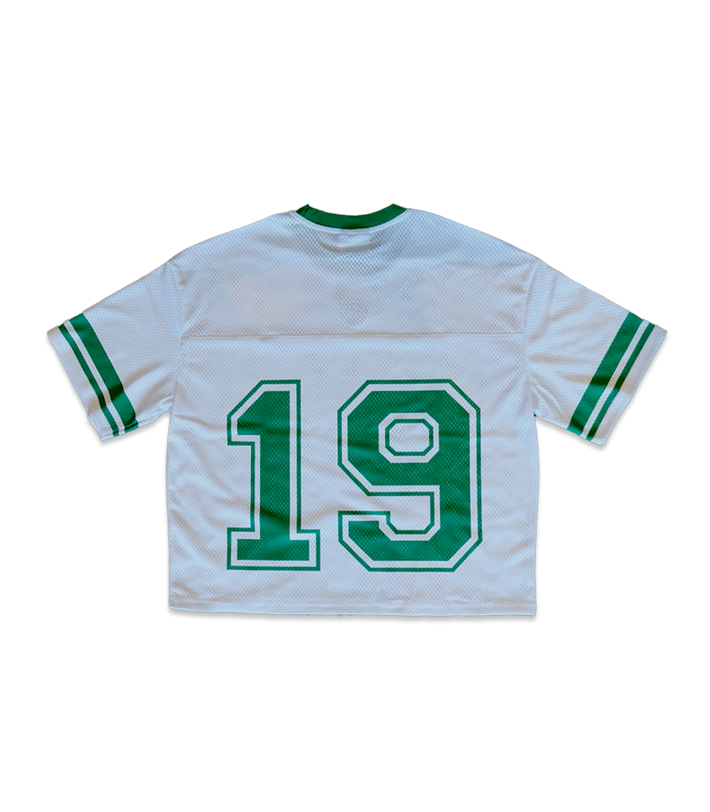MESH JERSEY - White/Green